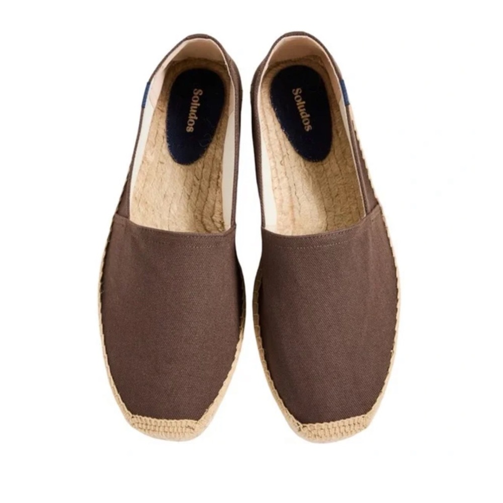 SOLUDOS • Dali Iberia Brown Original Espadrilles Shoes Includes Box